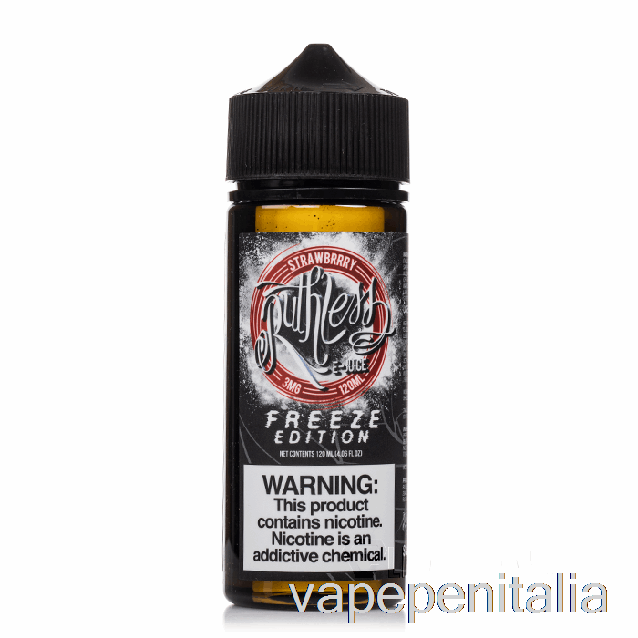 Scatola Vape Mod Fragola - Edizione Freeze - Vapore Spietato - 120 Ml 0 Mg